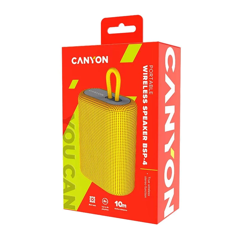 პორტატული Bluetooth დინამიკი Canyon BSP-4 - Image 5