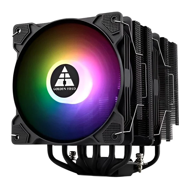ქულერი Golden Field Wind Black ARGB CPU Universal Cooler 210w