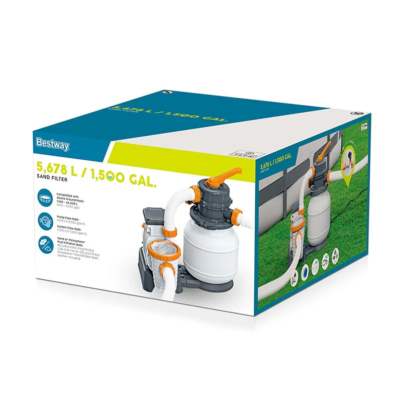 ქვიშის ფილტრი აუზისთვის Bestway 58497 - Image 7