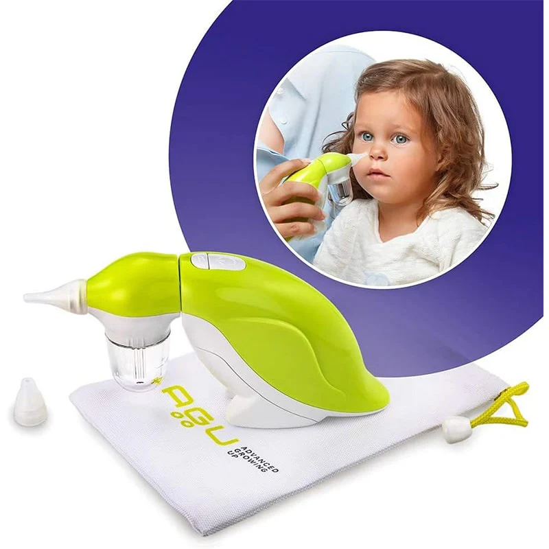 საბავშვო ელექტრო ცხვირის ასპირატორი AGU Baby  Nasal aspirator NS19 - Image 2