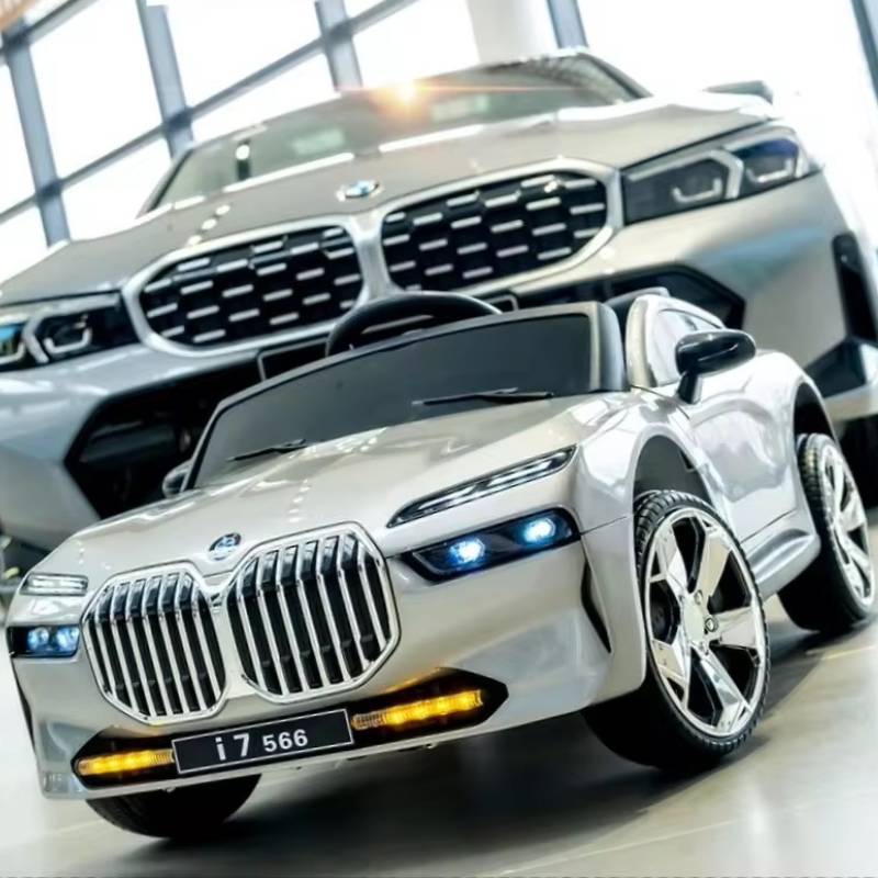 საბავშვო ელექტრო მანქანა BMW I7566 398-0801-45 - Image 4