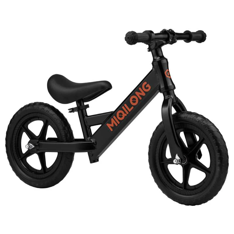 საბავშვო ბალანს-ველოსიპედი Miqilong Balance bicycle HP 12" ZCY-HP12-BLACK - Image 2