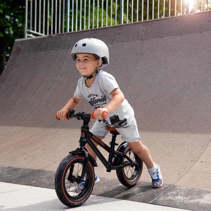 საბავშვო ბალანს-ველოსიპედი Miqilong Balance bicycle RVA 12" ZCY-RVA12-BLACK - Image 2