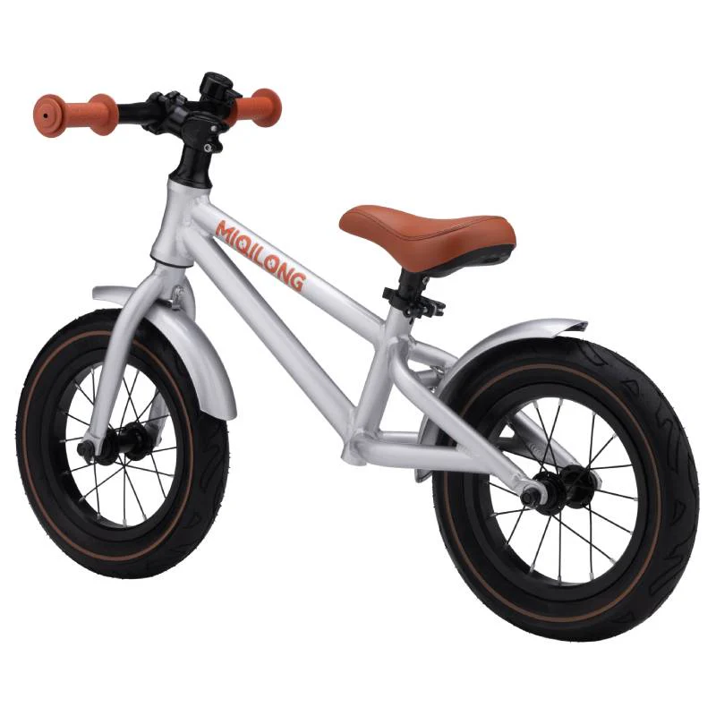 საბავშვო ბალანს-ველოსიპედი Miqilong Balance bicycle RVA 12" ZCY-RVA12-SILVER - Image 4