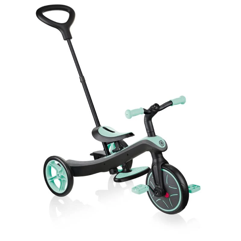საბავშვო სასეირნო ველოსიპედი GLOBBER TRICYCLE EXPLORER 4 IN 1 MINT 632-206 - Image 4