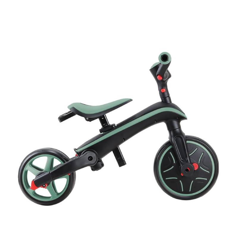 საბავშვო სასეირნო ველოსიპედი GLOBBER TRICYCLE EXPLORER FOLDABLE 4 IN 1 OLIVE 732-104 - Image 11