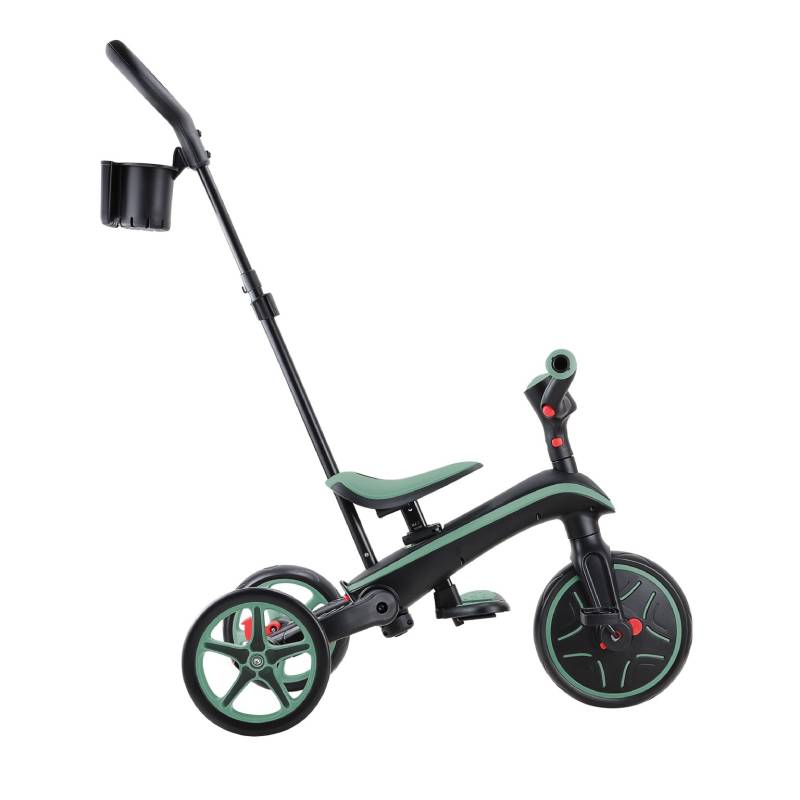 საბავშვო სასეირნო ველოსიპედი GLOBBER TRICYCLE EXPLORER FOLDABLE 4 IN 1 OLIVE 732-104 - Image 13