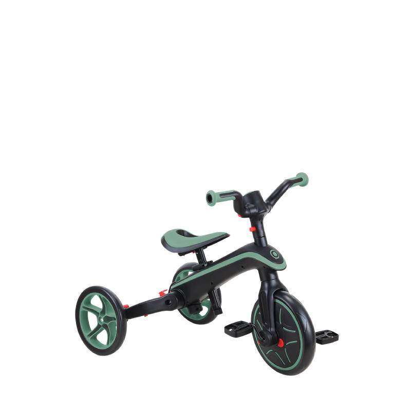 საბავშვო სასეირნო ველოსიპედი GLOBBER TRICYCLE EXPLORER FOLDABLE 4 IN 1 OLIVE 732-104 - Image 4