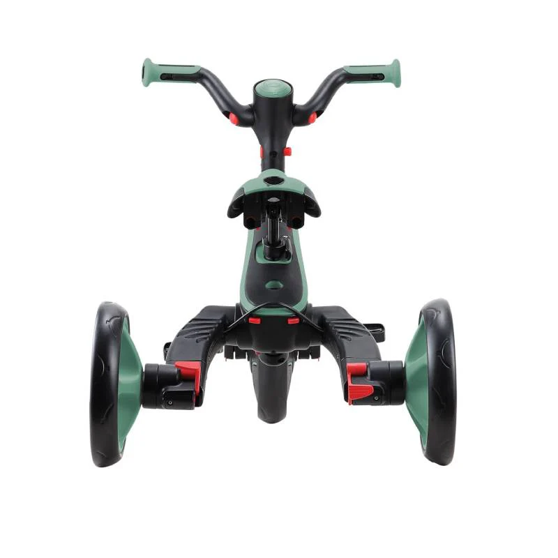 საბავშვო სასეირნო ველოსიპედი GLOBBER TRICYCLE EXPLORER FOLDABLE 4 IN 1 OLIVE 732-104 - Image 6