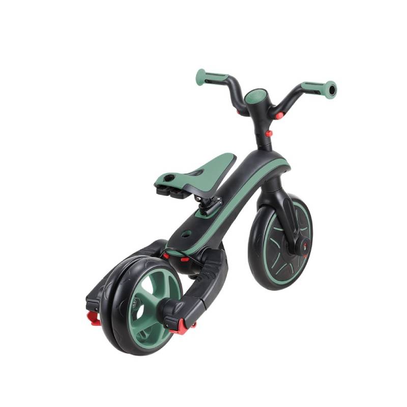საბავშვო სასეირნო ველოსიპედი GLOBBER TRICYCLE EXPLORER FOLDABLE 4 IN 1 OLIVE 732-104 - Image 7