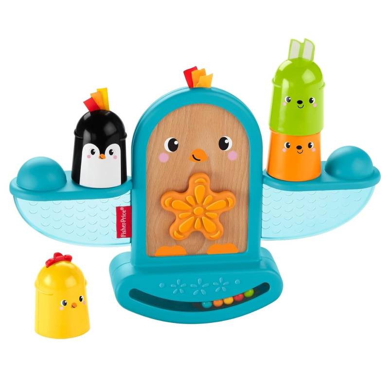 საბავშვო სათამაშო Fisher Price Stack and Rattle Birdie - Image 3