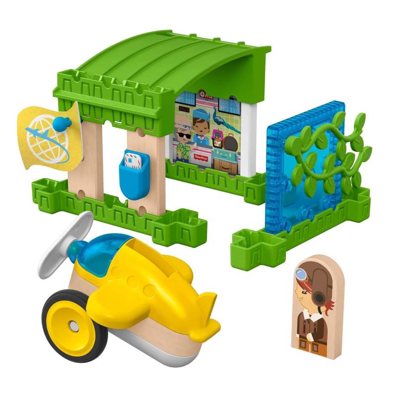 საბავშვო სათამაშო კონსტრუქტორი Fisher Price Wonder Makers Airplane - Image 3