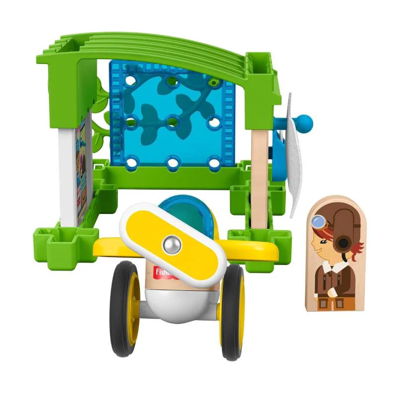 საბავშვო სათამაშო კონსტრუქტორი Fisher Price Wonder Makers Airplane - Image 5