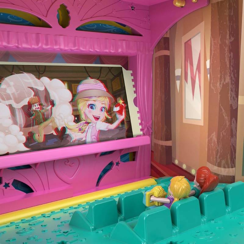 საბავშვო სათამაშო პოპ-კორნის ყუთი Polly Pocket Un-Box-It Popcorn Box Playset - Image 3