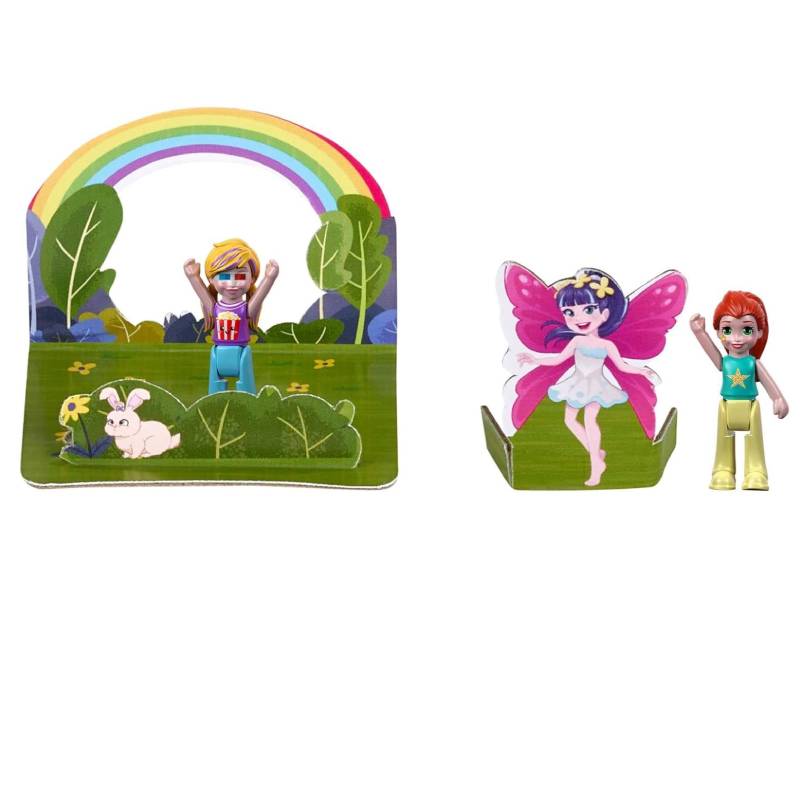 საბავშვო სათამაშო პოპ-კორნის ყუთი Polly Pocket Un-Box-It Popcorn Box Playset - Image 4