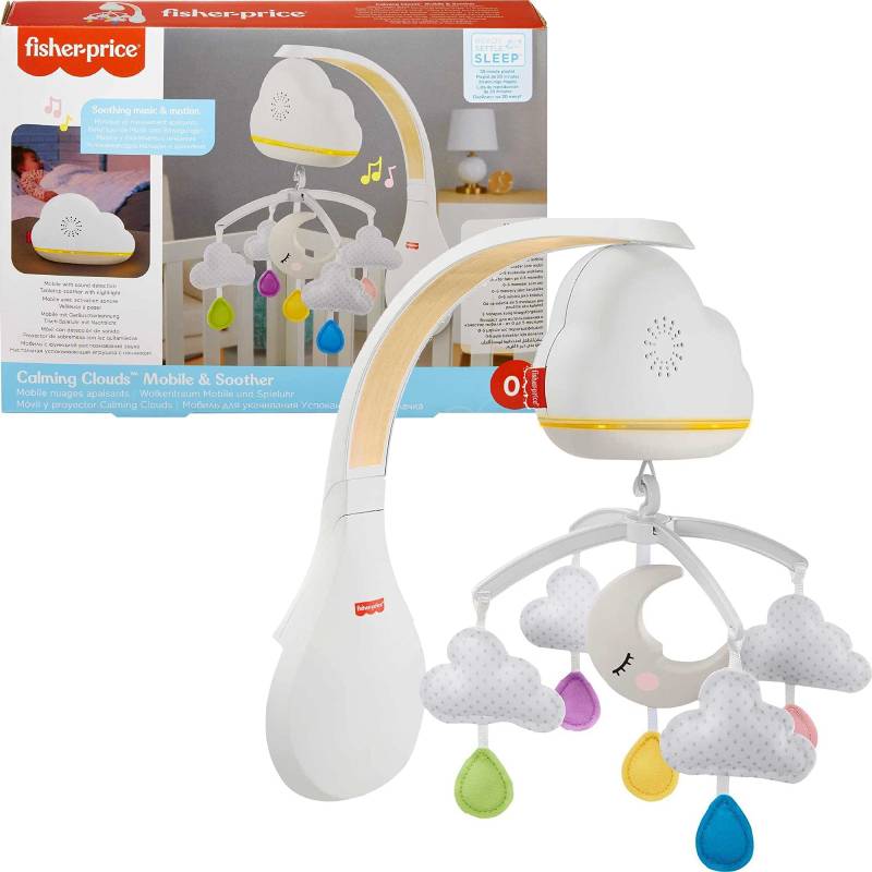 საბავშვო საწოლის მუსიკალური სათამაშო Fisher Price ღრუბელი - Image 8