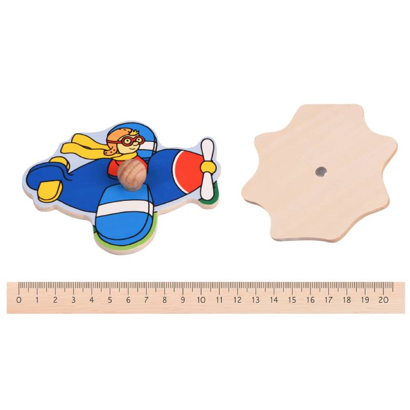 საბავშვო ხის ფაზლი Goki Lift-out puzzle - Image 5