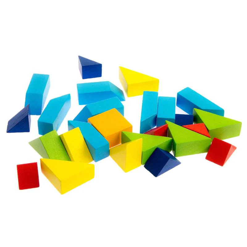 საბავშვო ხის კუბიკები Goki The wooden puzzle - Image 10