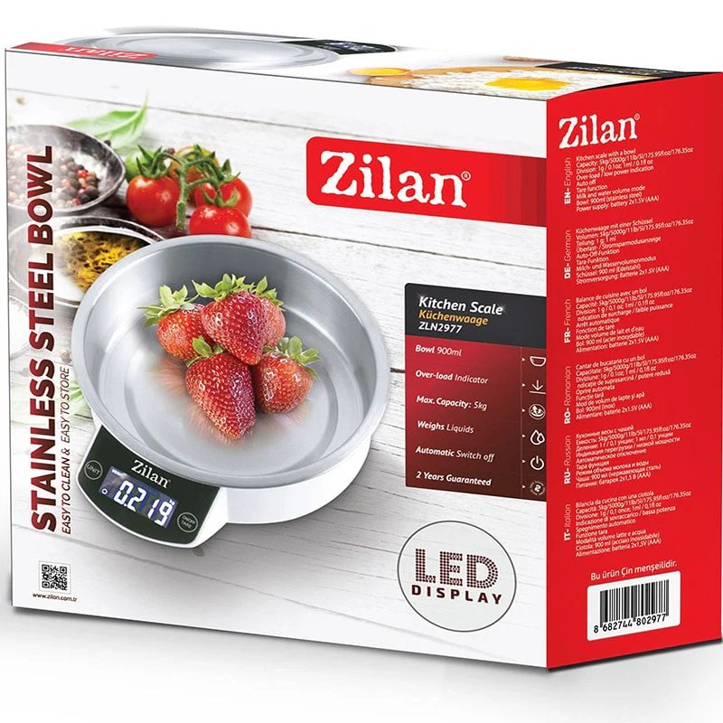 სამზარეულოს სასწორი Zilan ZLN2977 - Image 6