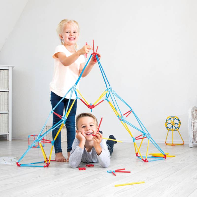 სათამაშო 520 ცალიანი კონსტრუქტორი Beleduc Flexistix XXL B24200 - Image 2
