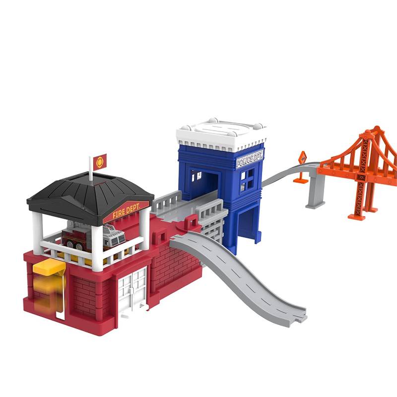 სათამაშო ასაწყობი ქალაქი DRIVEN POCKET SERIES MEGA PLAYSET WH1136Z - Image 3