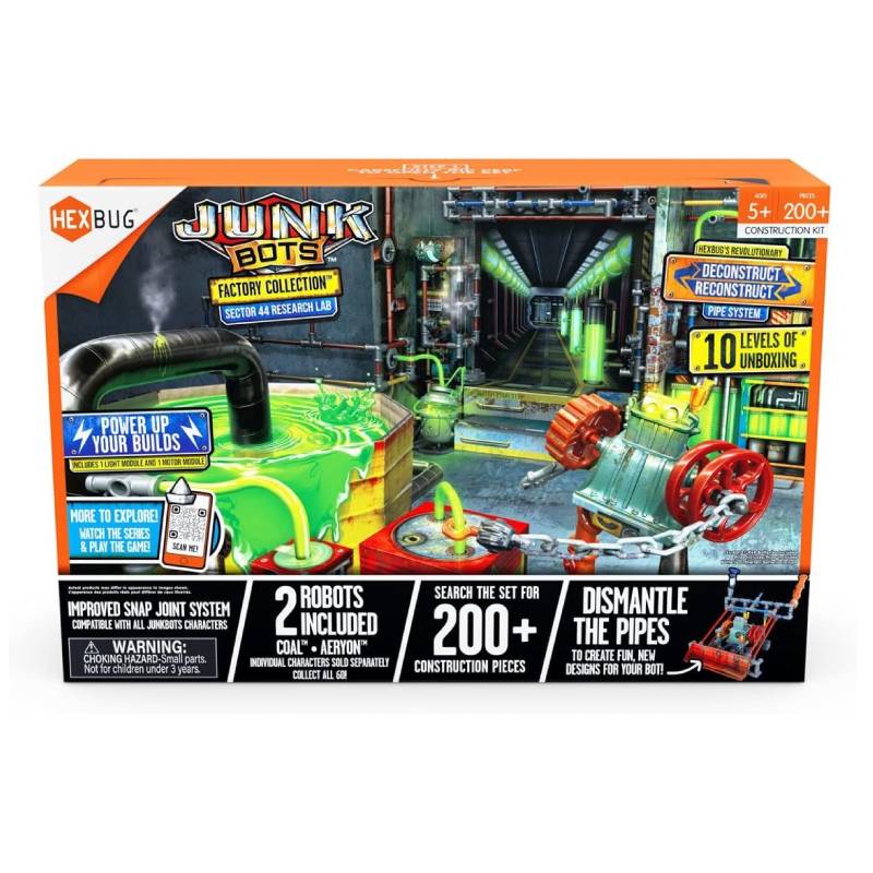 სათამაშო ასაწყობი ქარხანა HEXBUG JUNKBOTS - Image 4