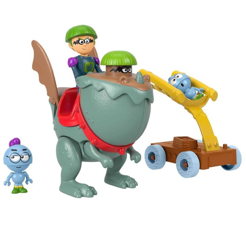 სათამაშო დრაკონი და რაინდი Fisher Price Gus Dragon & Knights Catapult - Image 4