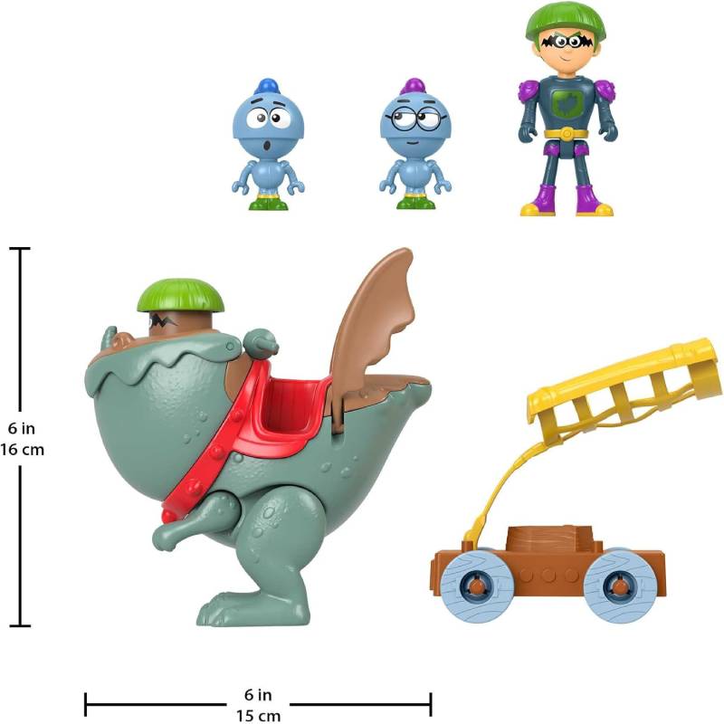 სათამაშო დრაკონი და რაინდი Fisher Price Gus Dragon & Knights Catapult - Image 6