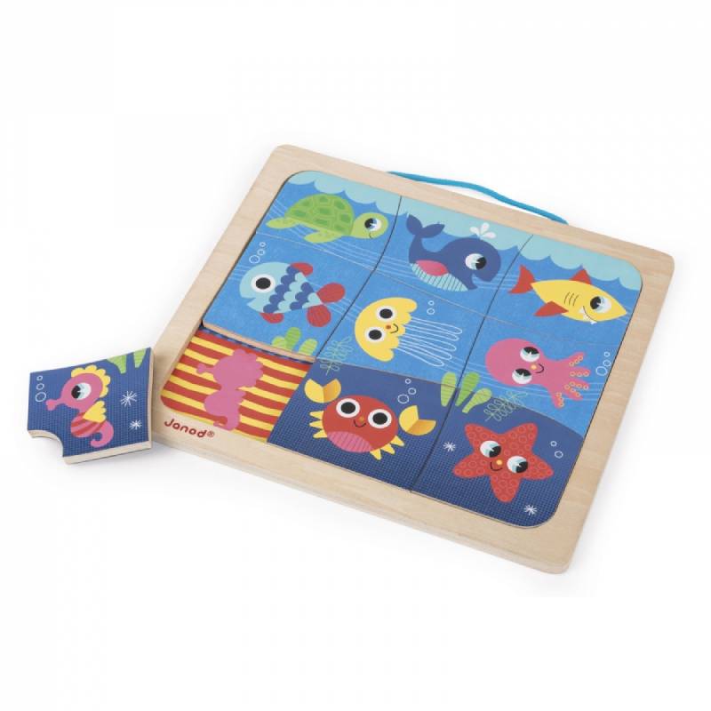 სათამაშო მაგნიტური ფაზლი Janod Magnetic puzzle J08181 - Image 2