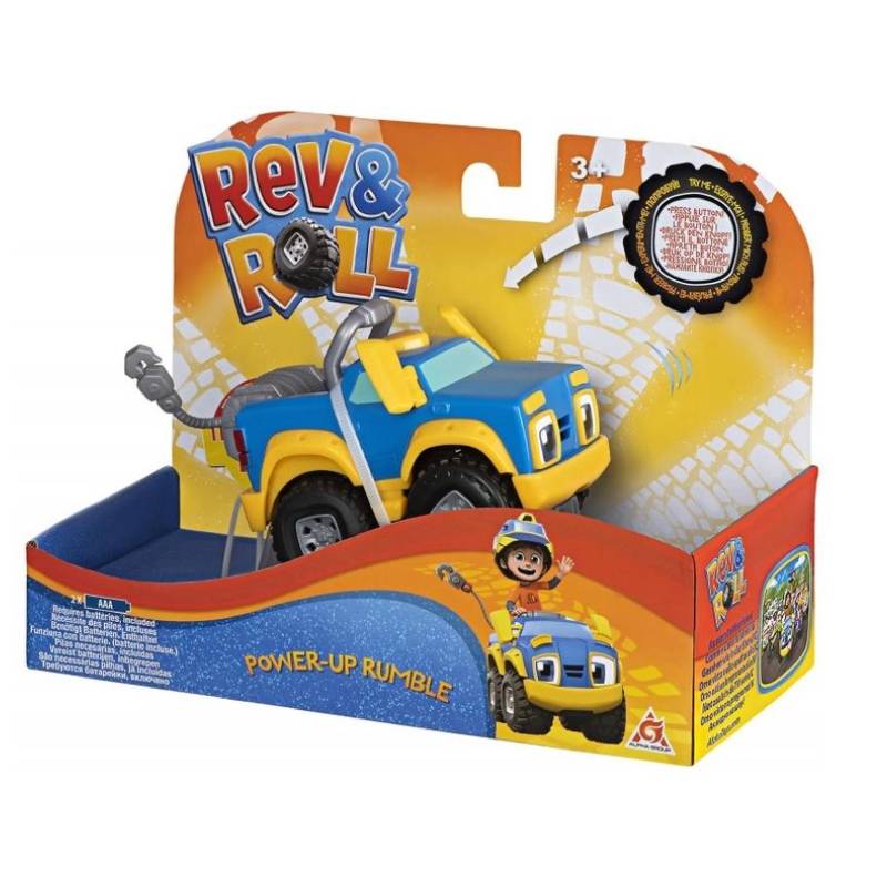 სათამაშო მანქანების 5 ცალიანი ნაკრები Rev&Roll Power-Up (EU881210;EU881220;EU881230;EU881240;EU881250) - Image 5