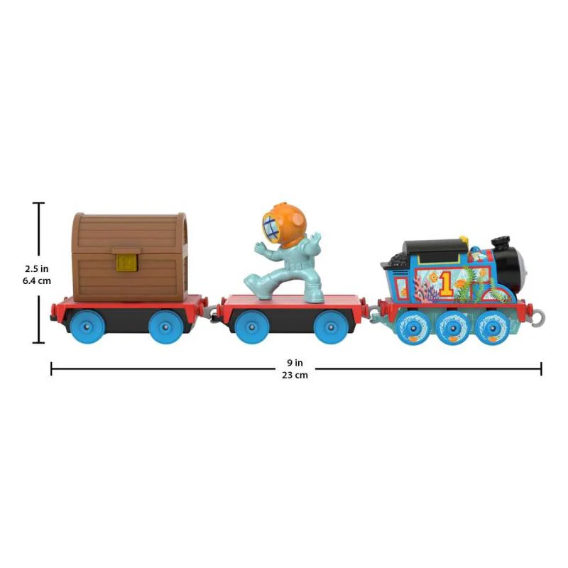 სათამაშო მატარებელი და განძი Thomas & Friends DEEP SEA THOMAS WITH OCEAN CARGO - Image 5