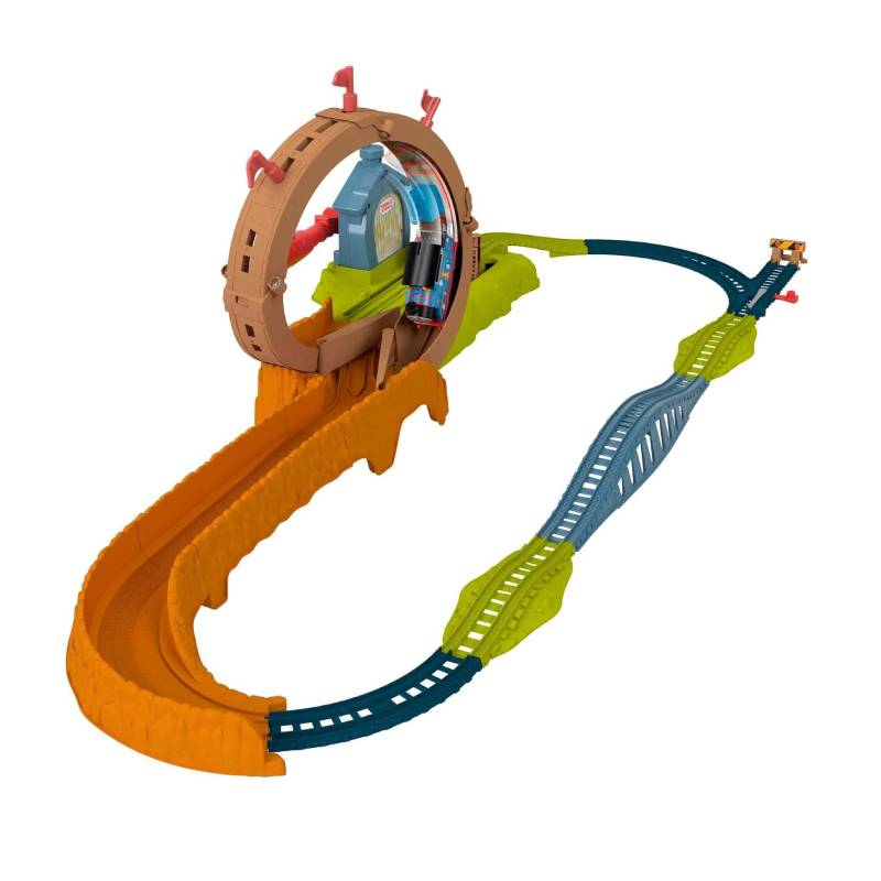 სათამაშო მატარებლის რკინიგზა Thomas & Friends Launch & Loop Maintenance Yard - Image 4