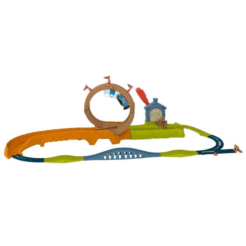 სათამაშო მატარებლის რკინიგზა Thomas & Friends Launch & Loop Maintenance Yard - Image 5