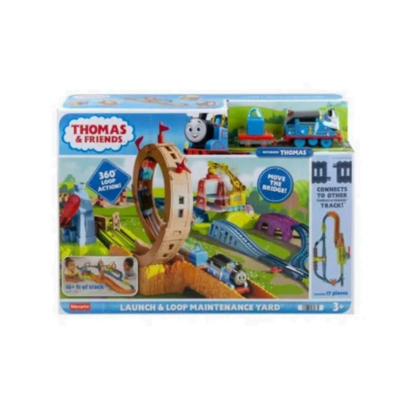 სათამაშო მატარებლის რკინიგზა Thomas & Friends Launch & Loop Maintenance Yard - Image 9