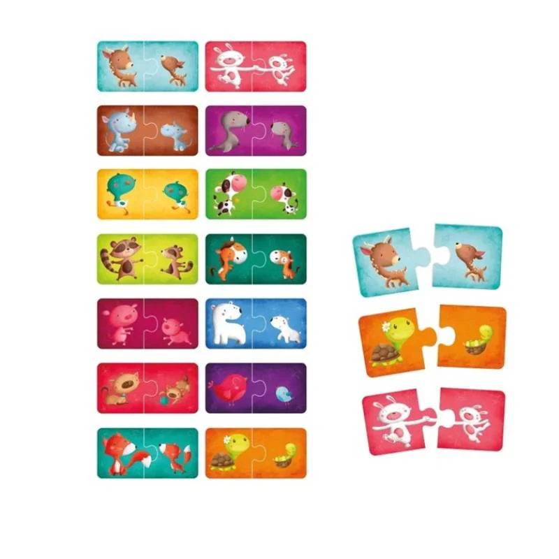 სათამაშო მონტესორის ფაზლი EurekaKids Mom And Baby–Montessori R1531 - Image 2