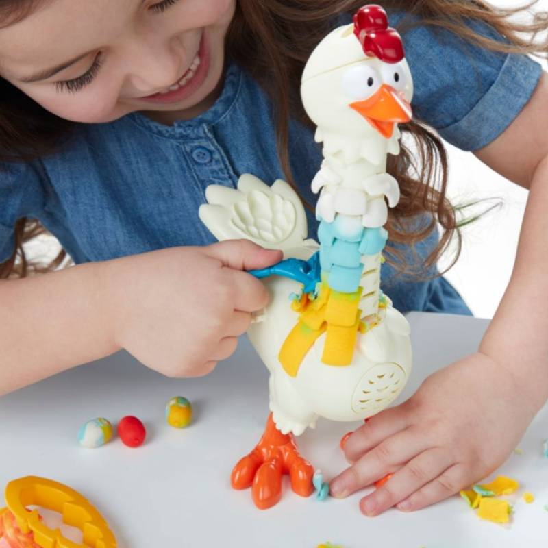 სათამაშო პლასტელინის ნაკრები Play-Doh Animal Crew Cluck-a-Dee - Image 2