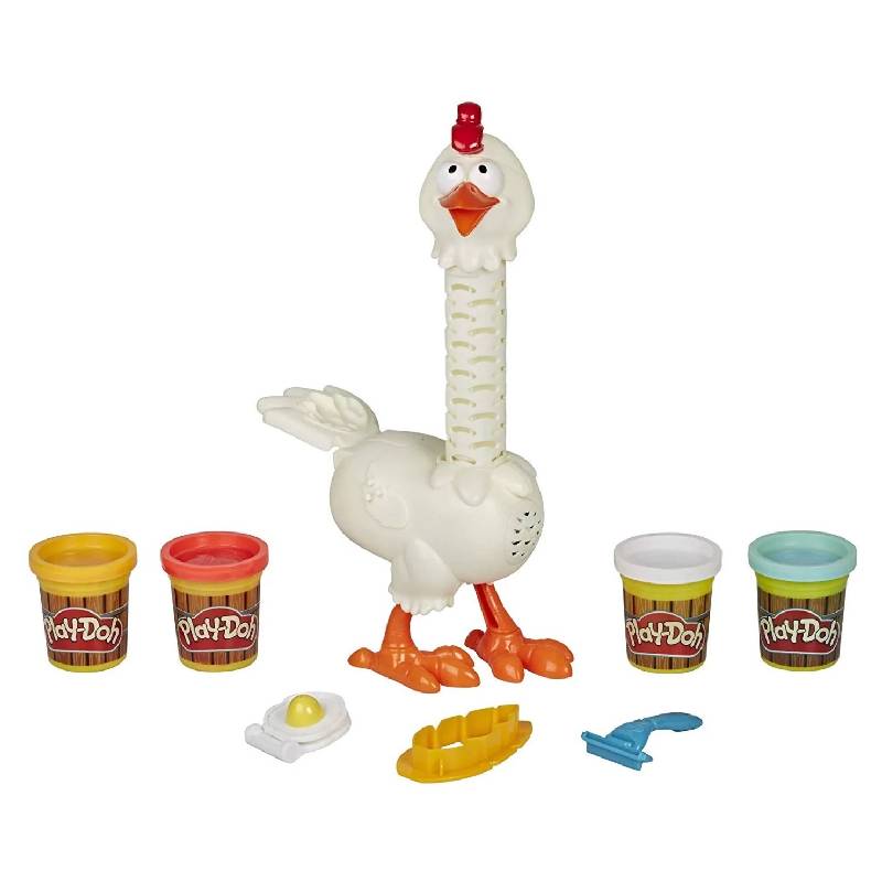 სათამაშო პლასტელინის ნაკრები Play-Doh Animal Crew Cluck-a-Dee - Image 4