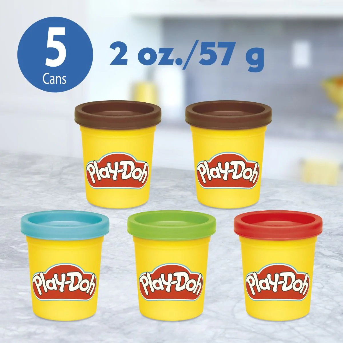 სათამაშო პლასტელინის ნაკრები Play-Doh Candy Delight Playset - Image 7