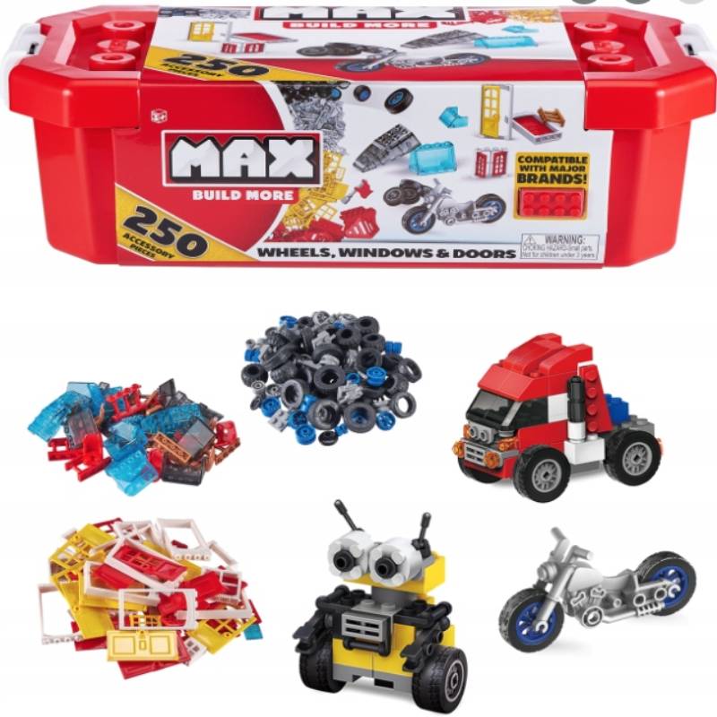 სათამაშო სამშენებლო კუბიკები Zuru Max Build - Image 2