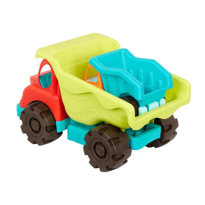 სათამაშო სატვირთო მანქანების ნაკრები Btoys DUMP TRUCK AND SMALLER TRUCK BX4509Z - Image 4