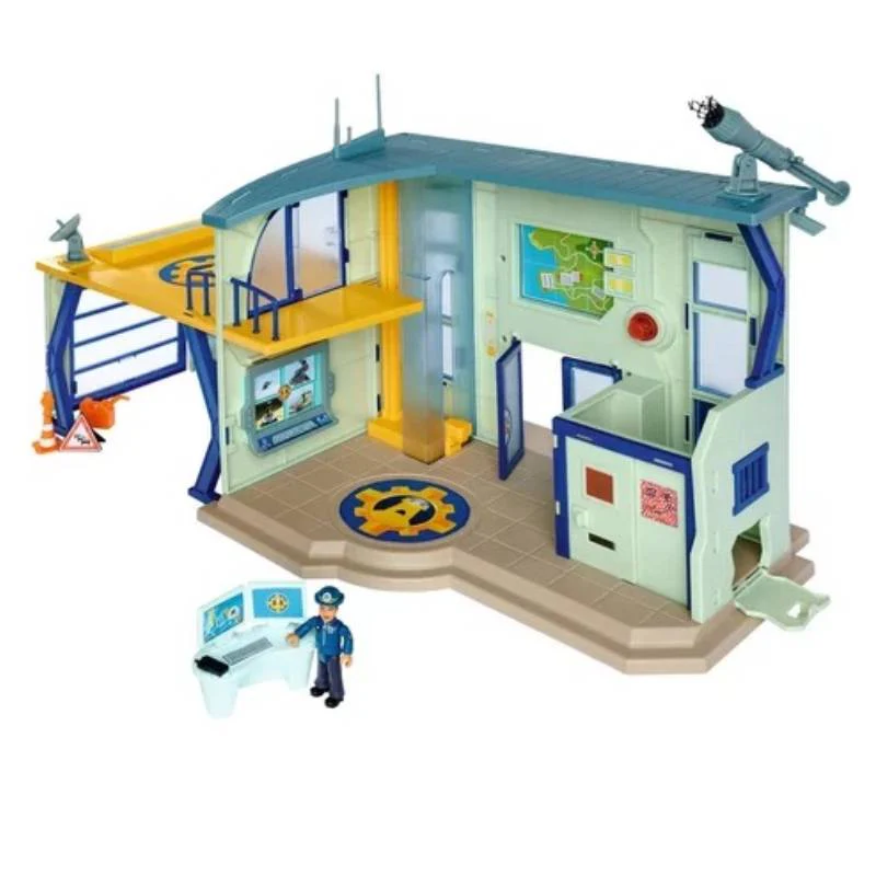 სათამაშო სახანძრო სადგური Simba Fireman Sam Police Station and Figure - Image 2