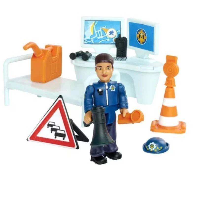 სათამაშო სახანძრო სადგური Simba Fireman Sam Police Station and Figure - Image 4