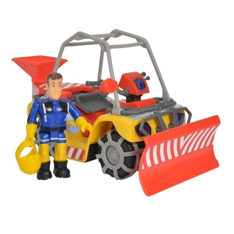 სათამაშო თოვლის მანქანა Simba Fireman Sam Mercury Snow Quad with Figure - Image 2