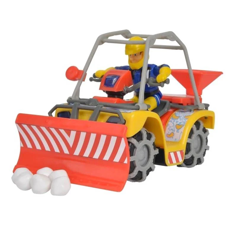 სათამაშო თოვლის მანქანა Simba Fireman Sam Mercury Snow Quad with Figure - Image 5