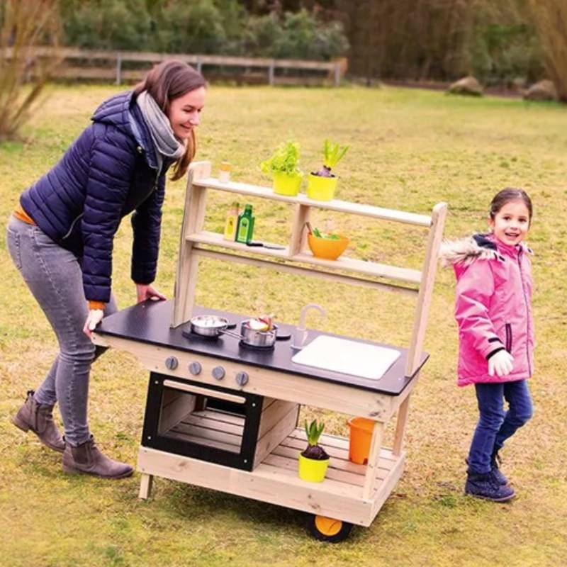 სათამაშო ხის გარე სამზარეულო Beleduc Outdoor Kitchen B62030 - Image 3