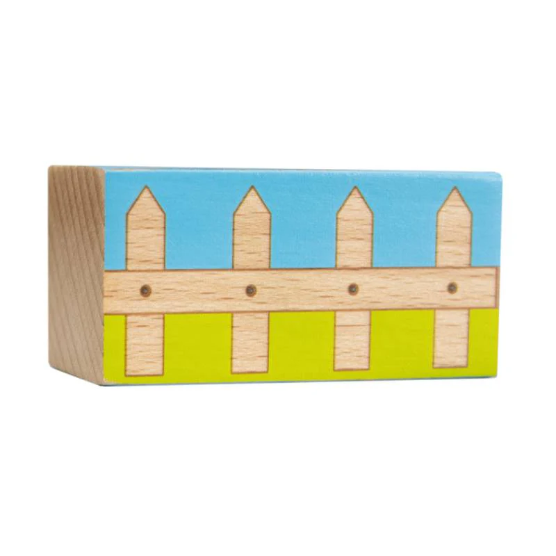 სათამაშო ხის კუბიკების ფაზლი-ფერმა Beleduc Blockpuzzle Farm 11300 - Image 5