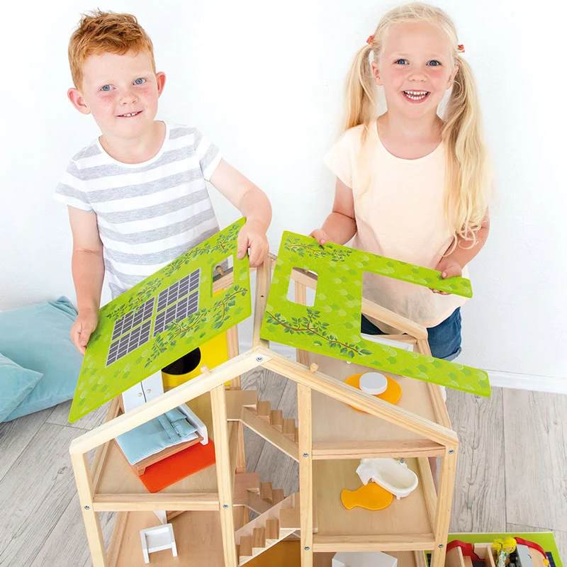 სათამაშო ხის სახლი Beleduc Dollhouse - XL Kindergart B24235 - Image 3