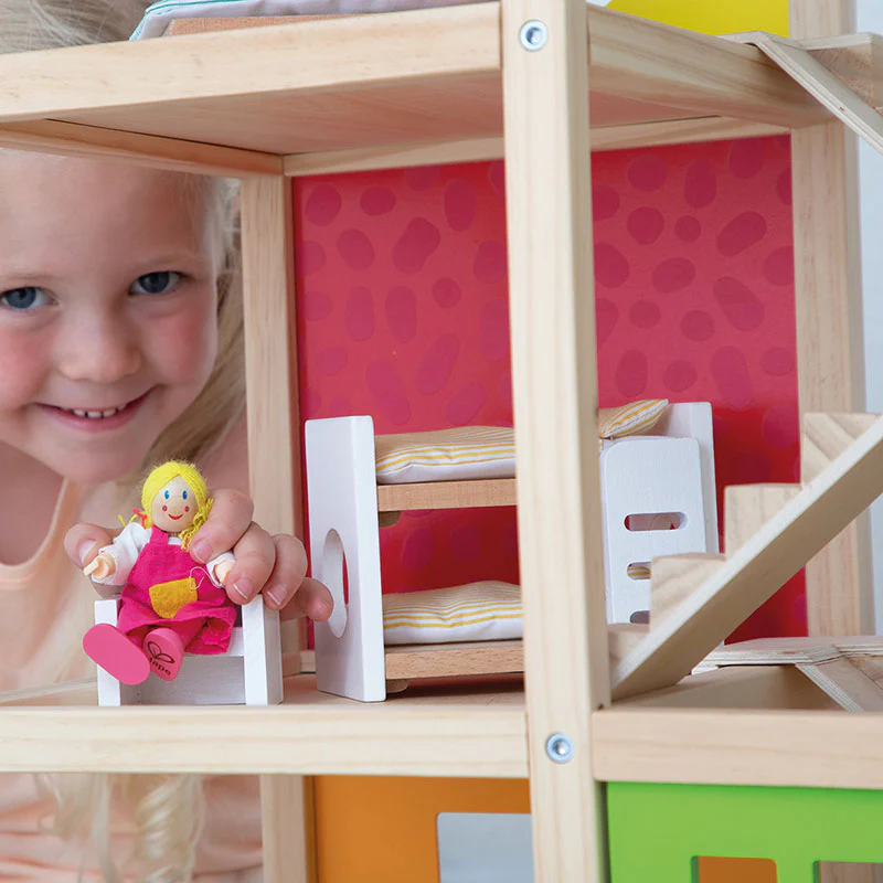 სათამაშო ხის სახლი Beleduc Dollhouse - XL Kindergart B24235 - Image 4