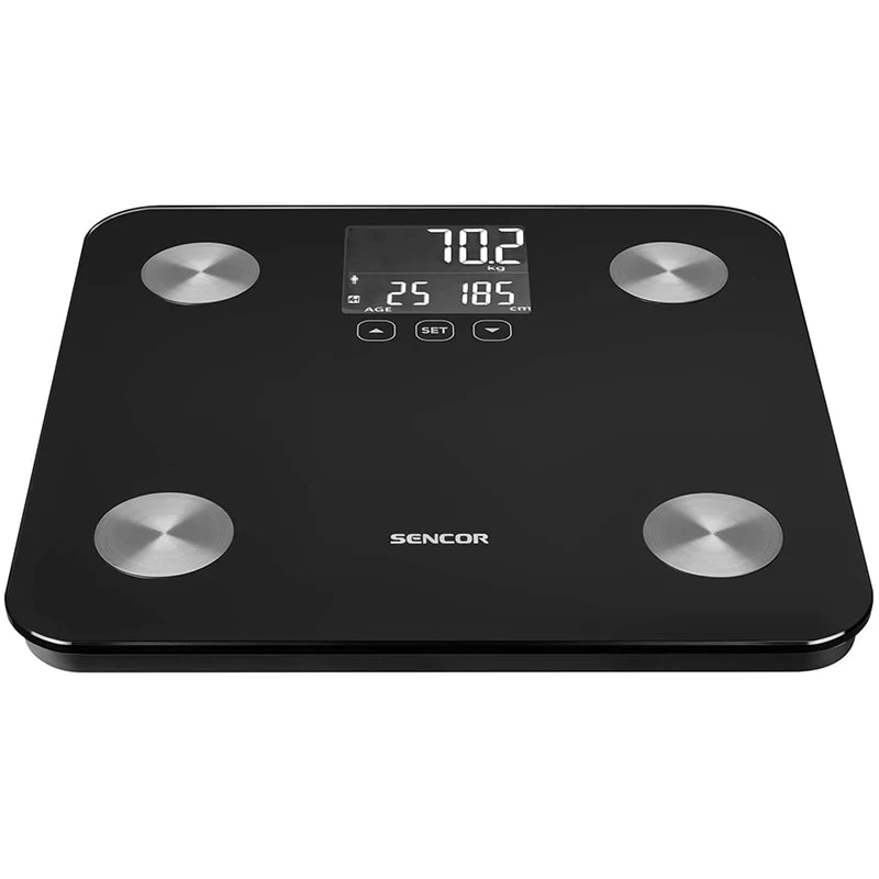 იატაკის სასწორი Sencor SBS 6026BK - Image 2