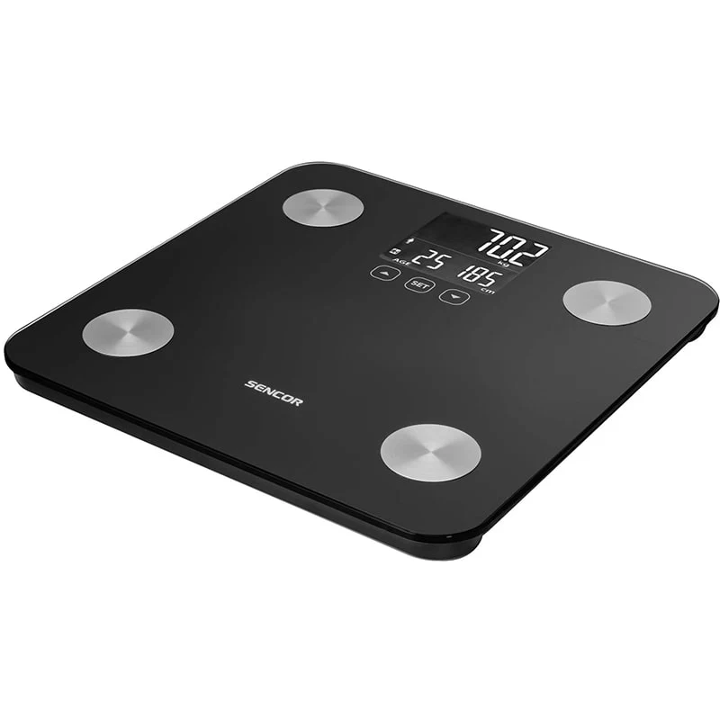 იატაკის სასწორი Sencor SBS 6026BK - Image 3